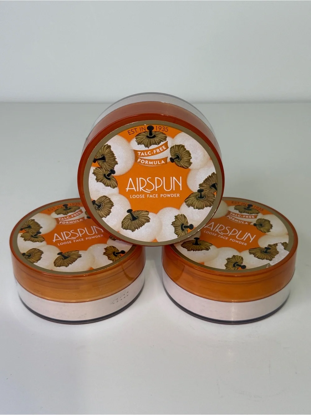 Coty Airspun Loose Face Powder TRIO mixed shades